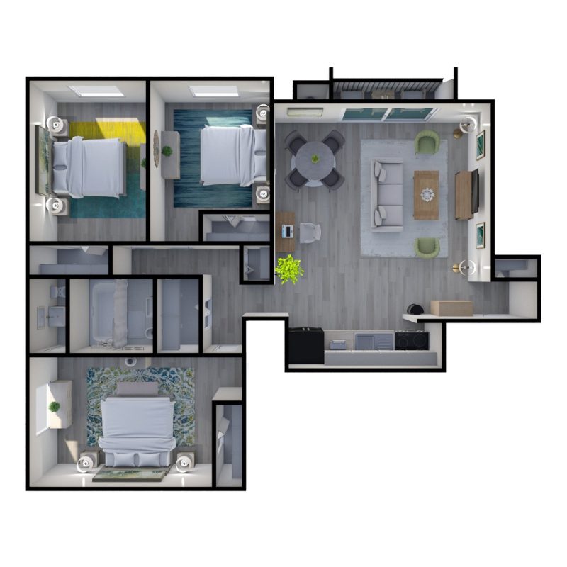 3X1 1328 SF